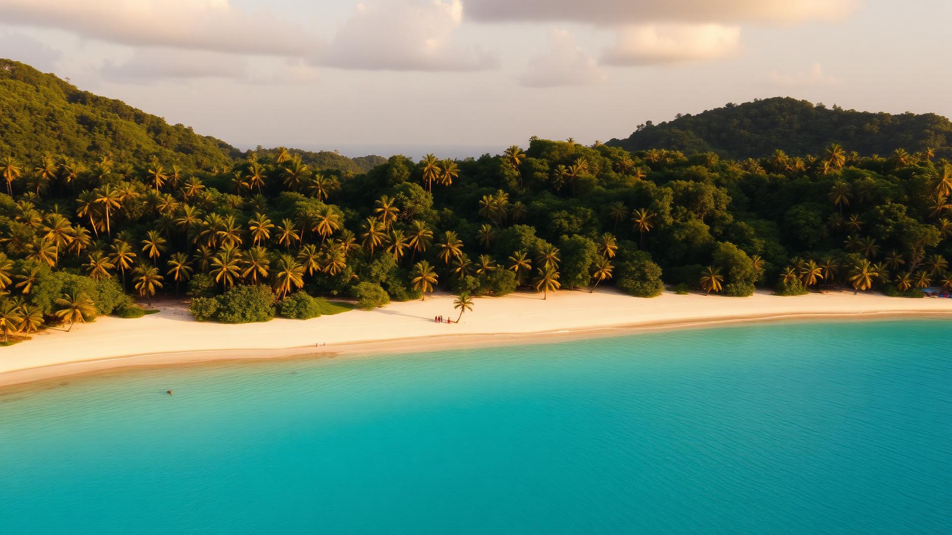 Turquoise Andaman beach